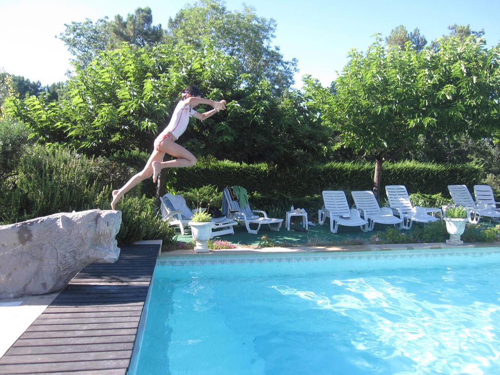 Domaine Du Planas Ailhon Ardeche Acomodação com café da manhã Quarto foto